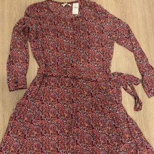Brand New Red Paisley Gap Dress